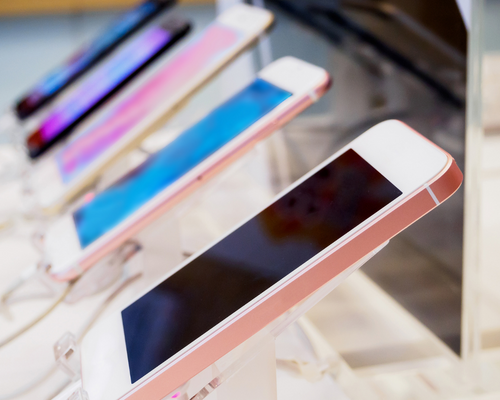 AT&T cell phone display
