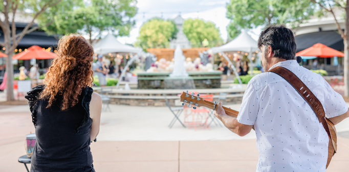 Entertainment event at Blakeney Town Center