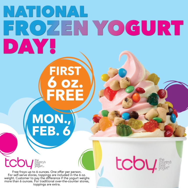 National Frozen Yogurt Day Blakeney Town Center