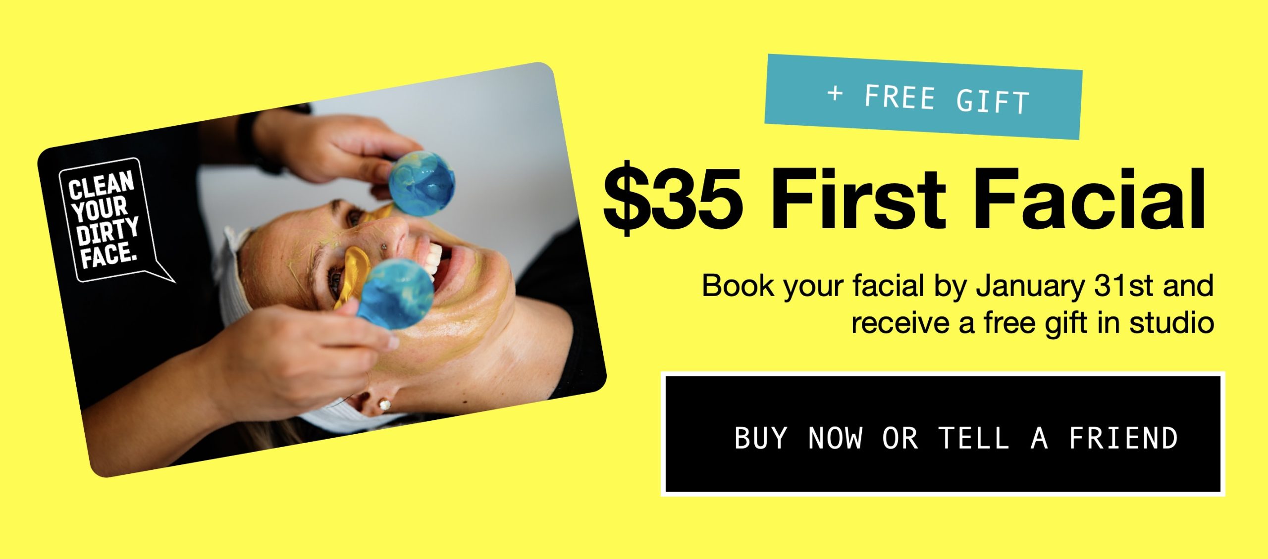 Book Your First Facial icon