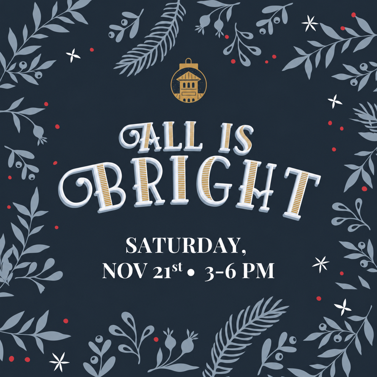 All is Bright Holiday Tree Lighting